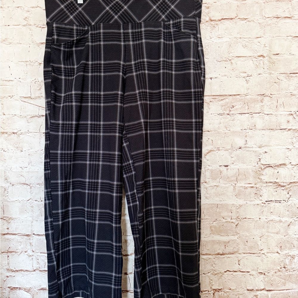 Torrid Studio Plaid Pixie Ponte Pants - image 1